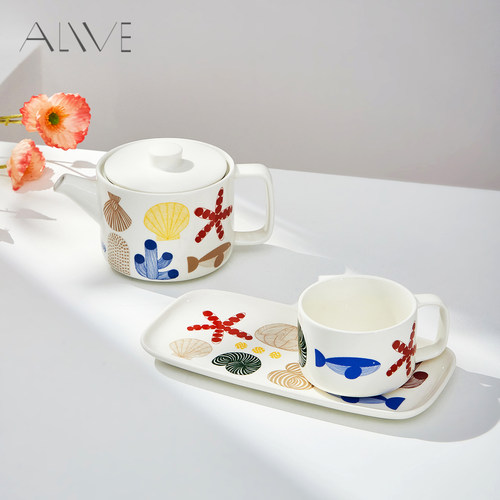 茶具套装茶壶茶杯马克杯茶碟