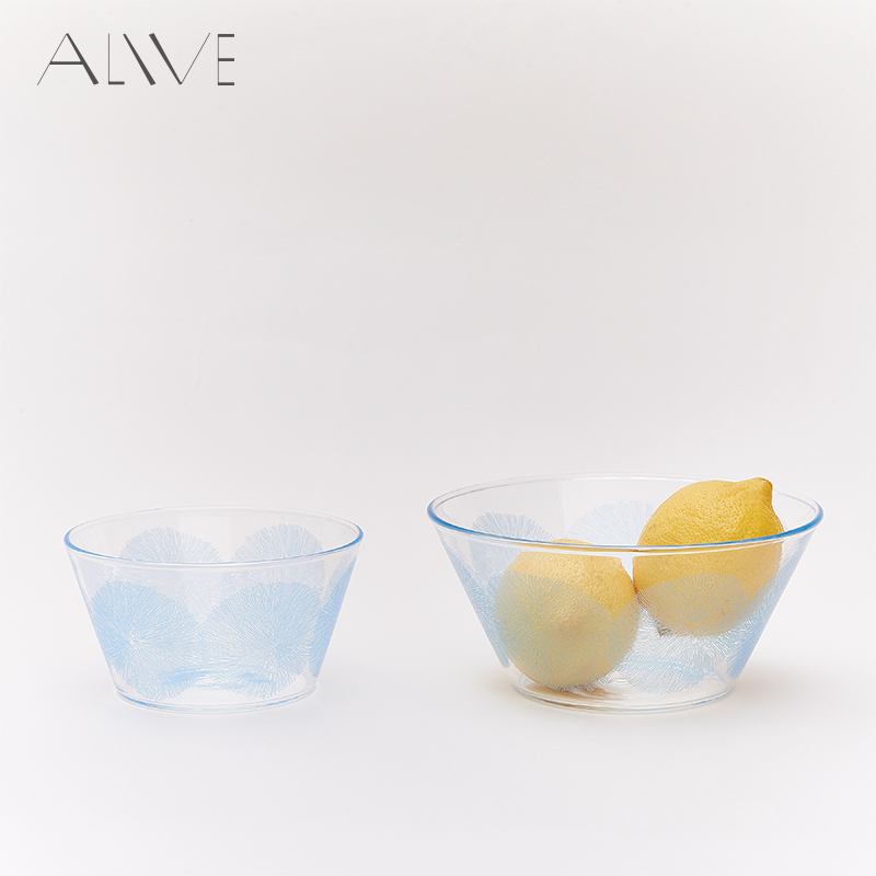 Alive芬兰插画耐热玻璃早餐碗