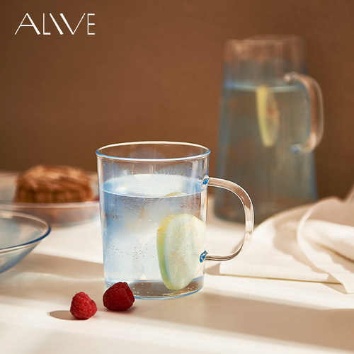 Alive耐热玻璃马克杯芬兰插画杯