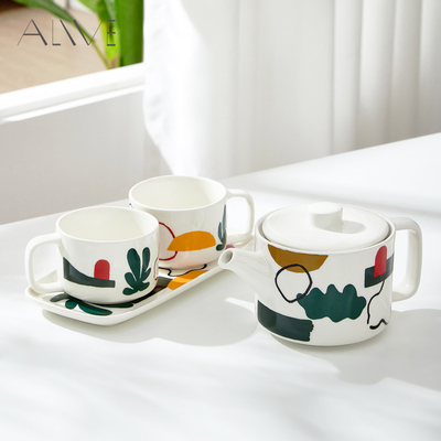 Alive绿洲系列芬兰插画茶具套装