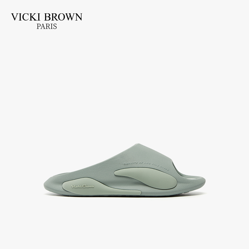 VICKIBROWN休闲拖鞋日常