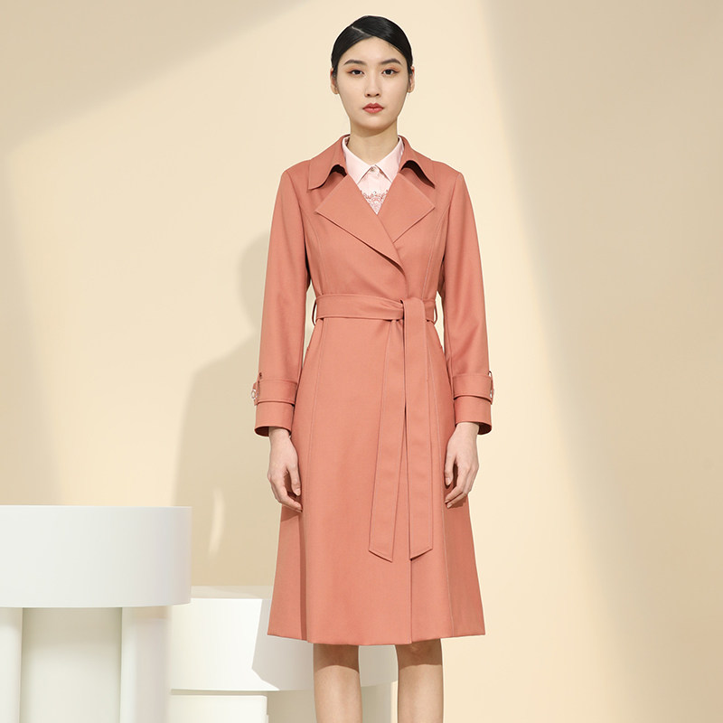 l25a604长款风衣戴布拉芬