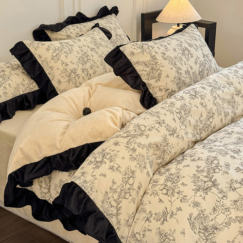 小红书推荐保暖冬季牛奶绒四件