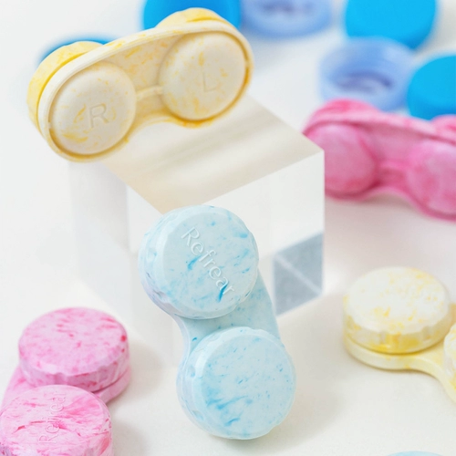 Брендовые невидимые очки, коробка, портативная двойная система хранения