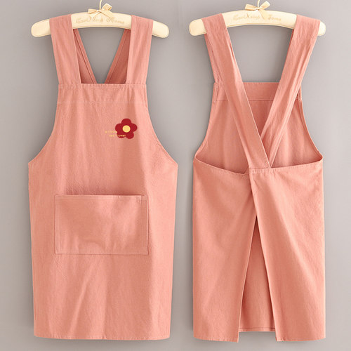 餐饮工作服夏季薄款围裙厨房家用