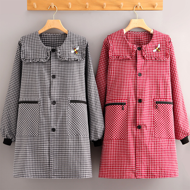 浩瑾棉布韩版防污耐脏围裙