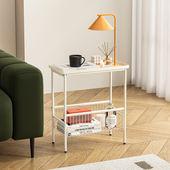 边几茶几网红阳台小茶桌迷你铁艺角几简易家用卧室床头柜沙发边柜