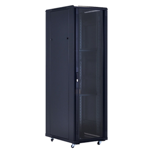 网络机柜1米1.2米1.6米1.8米18U\22u\42u1000深加厚服务器机柜 ups弱电网络 交换机机箱机房机架2米机柜定制