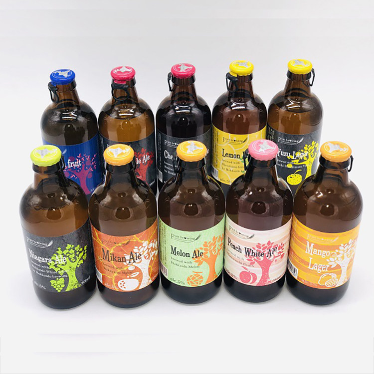 北海道小樽201hokkaido柚子拉格艾尔水果啤酒日本哈密瓜葡萄组合