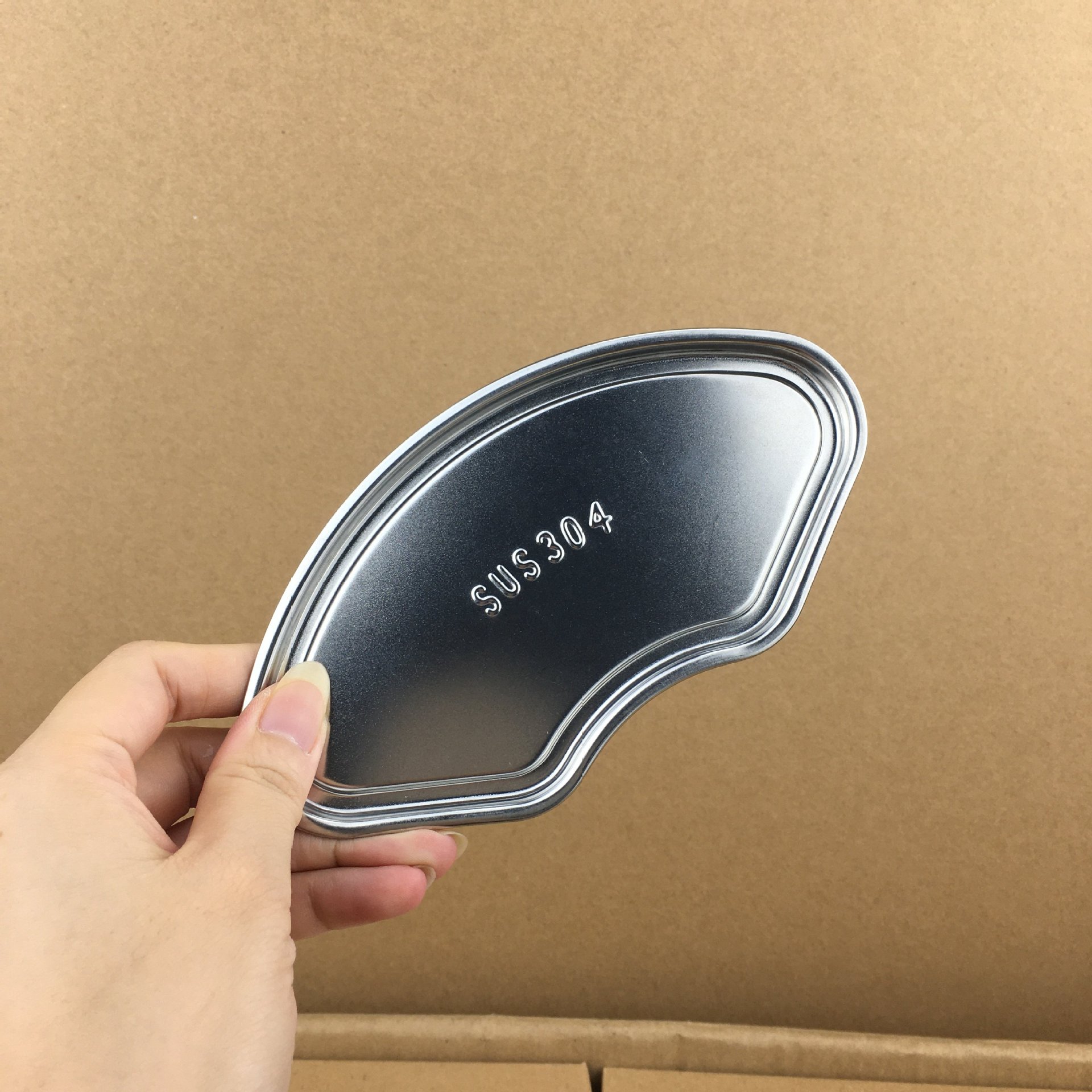 316L不锈钢蒸蛋碗盘扇形
