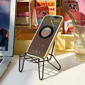 ins风金属铁艺手机支架简