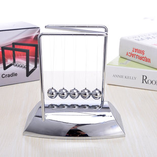 创意动量守恒牛顿摆球撞球单摆球组永动仪实验混沌摆件男生日礼物