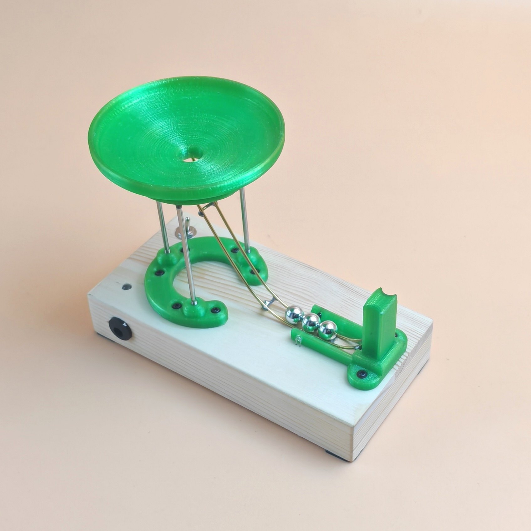 哈文解压永动机摆件趣味电磁弹射球小球循环玩具科普教具生日礼物,家居饰品,桌面摆件,淘宝优惠券,粉丝福利购,淘宝优惠卷