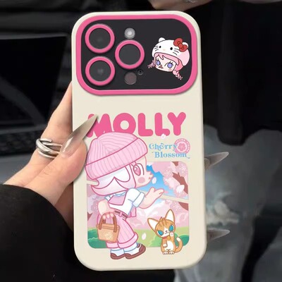 泡泡女孩适用于OPPORENO14手机壳K12X磨砂GTA96新视窗FINDX8A93