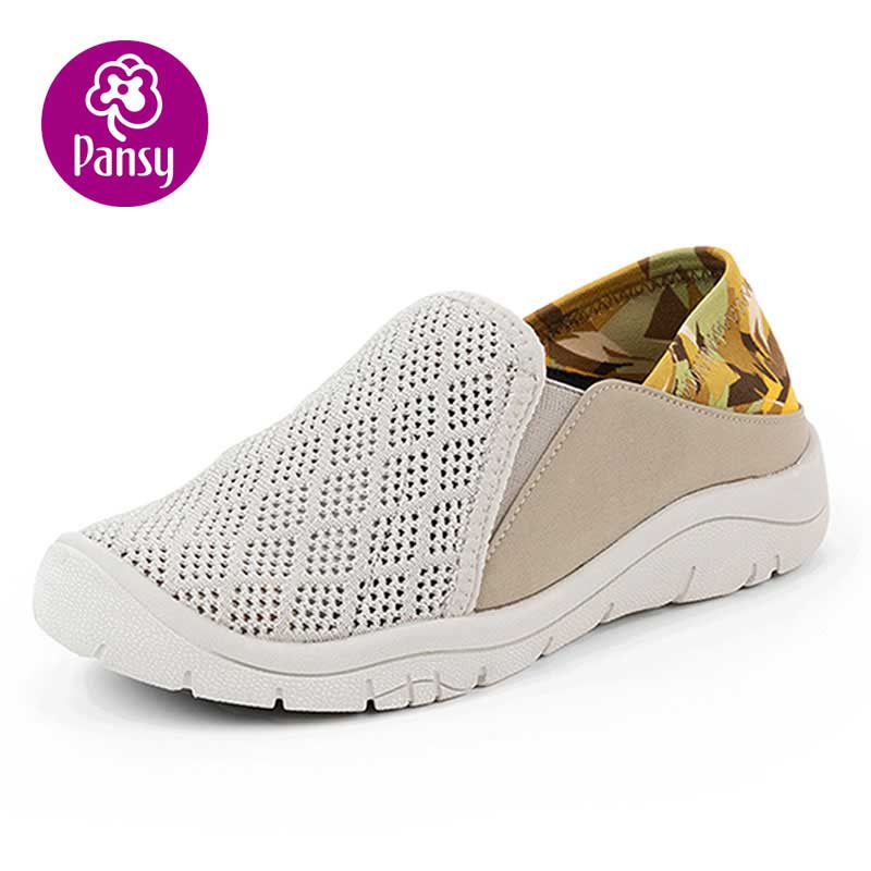 透气舒适网面鞋pansy妈妈女鞋