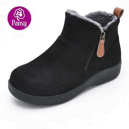 Pansy冬季日系加厚保暖雪地靴