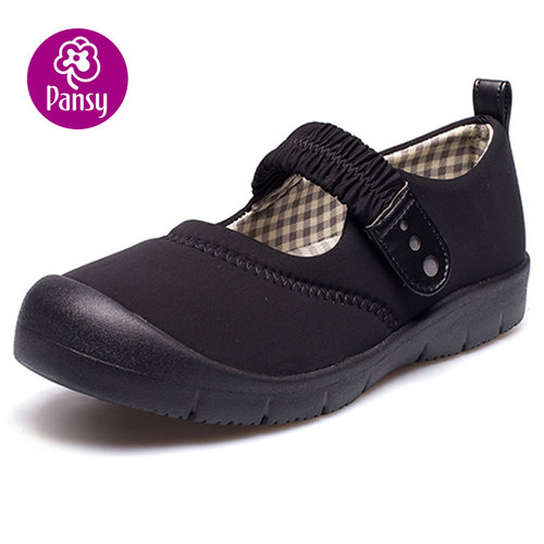 pansy盼喜老年人拇外翻软面平底