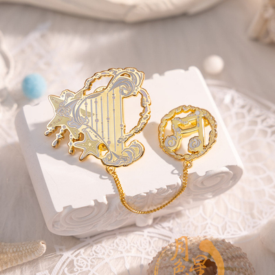 原创JK/DK小物金属仿珐琅徽章