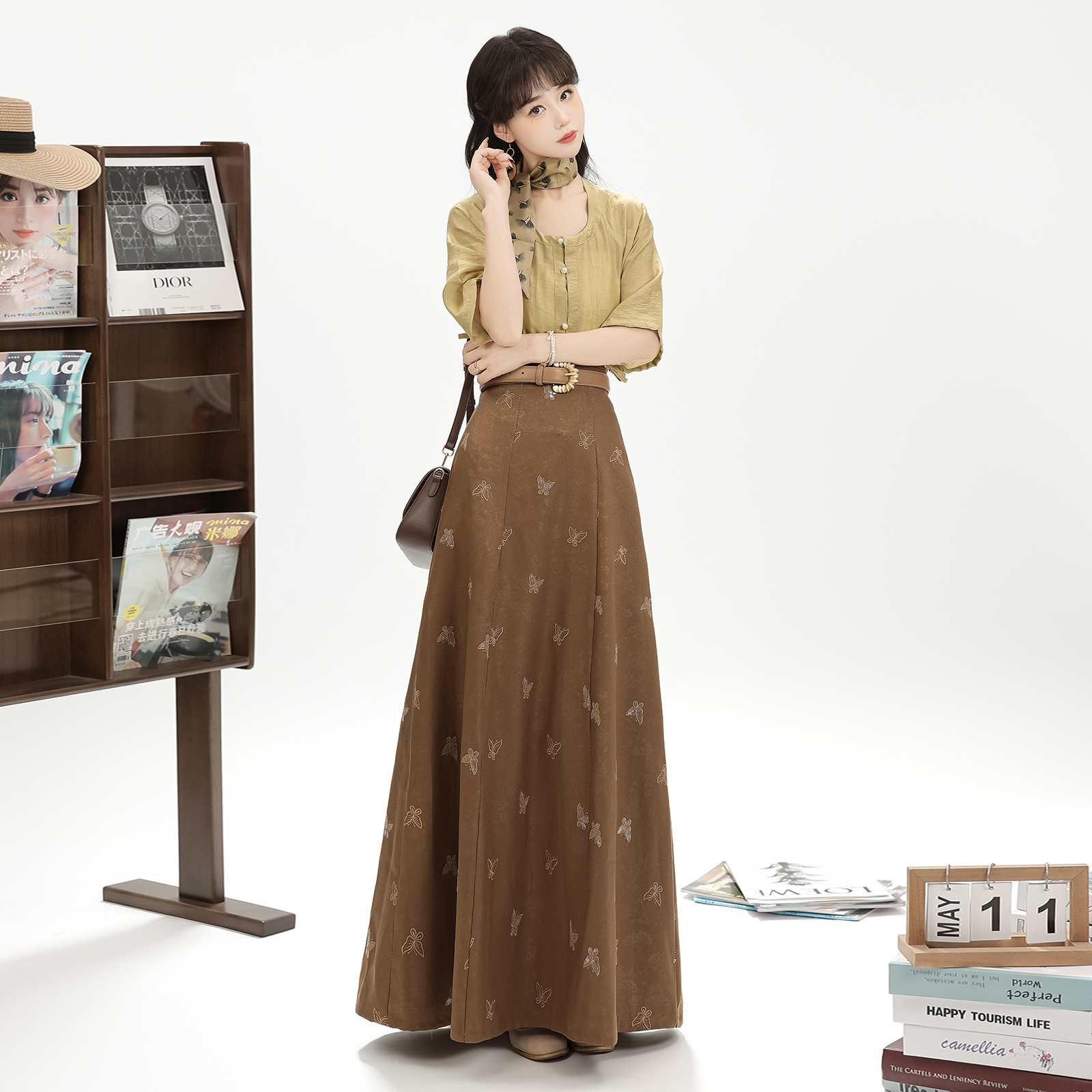 玉术【月棠】原创汉服女改良日常