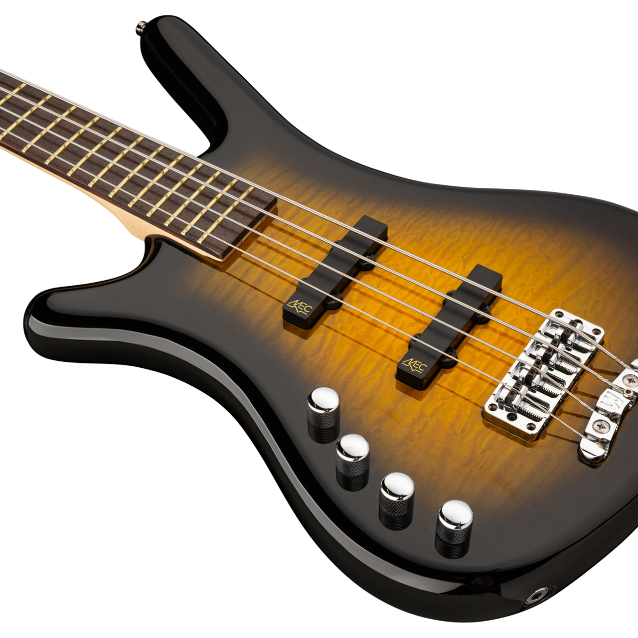 Warwick握威巡洋舰Corvette Classic经典款火焰枫木贴面电贝司