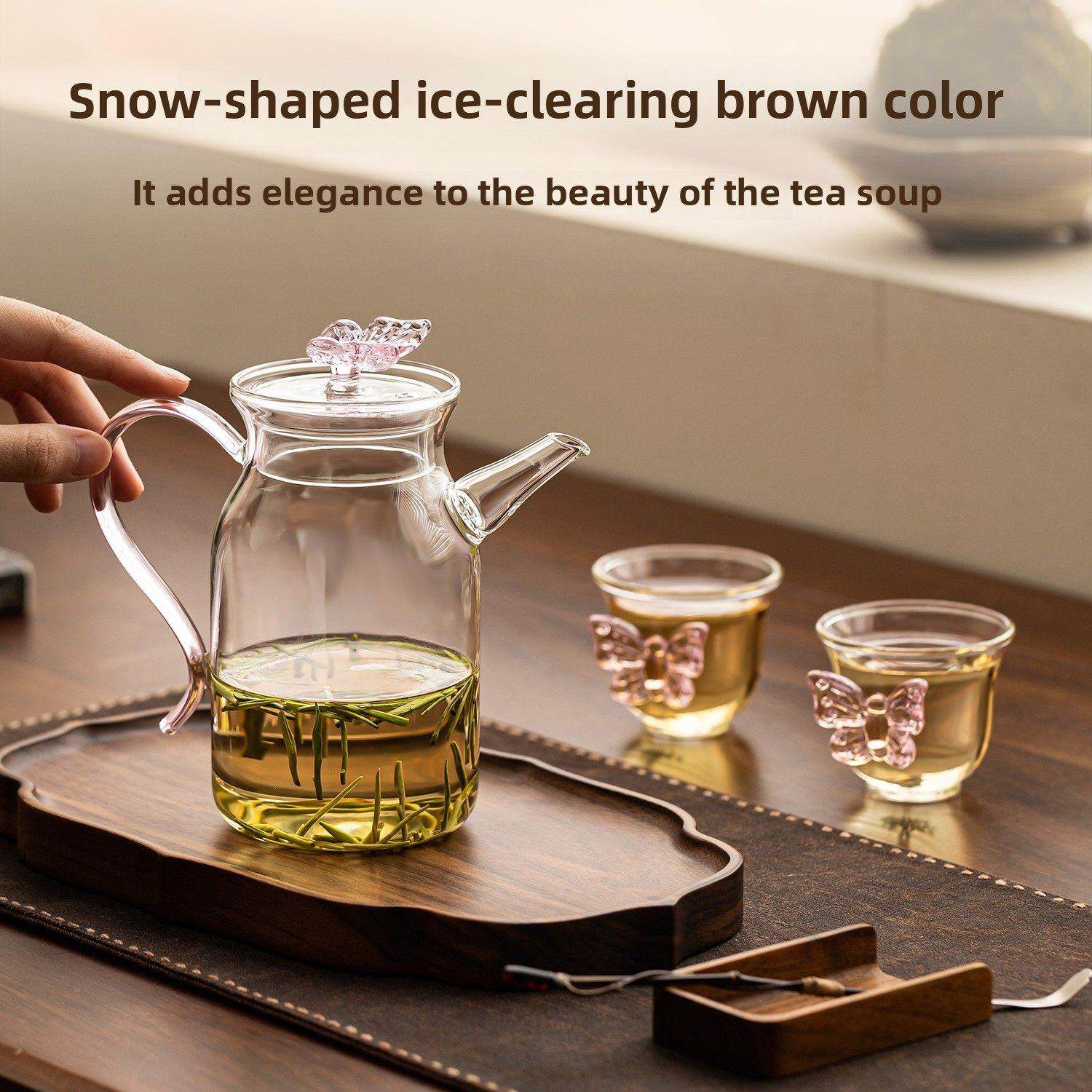 浩丰玻璃茶壶花茶壶女式茶壶茶杯套装高颜值一人父亲节礼物,餐饮具,茶壶,淘宝优惠券,粉丝福利购,淘宝优惠卷