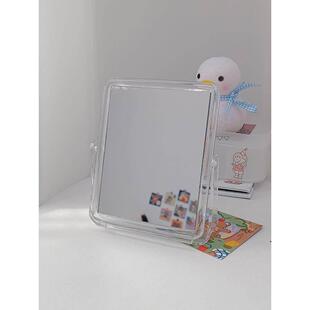 摔不碎镜子摔不坏亚克力防摔非玻璃儿童不割手桌上化妆卫生间宿舍