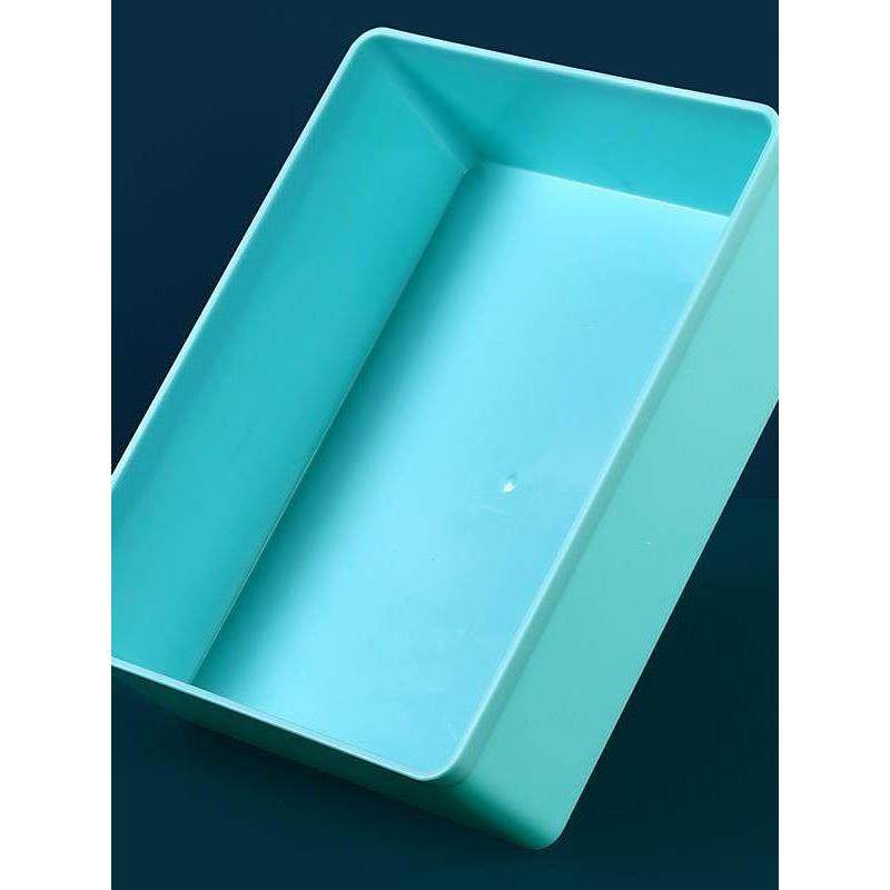 加厚塑料A4纸收纳筐小大盒子桌面长方形整理盒抽屉分格杂物筐储物,收纳整理,桌面收纳盒,淘宝优惠券,粉丝福利购,淘宝优惠卷