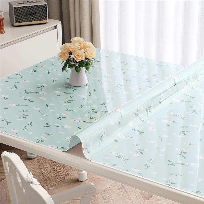 桌子上的垫子桌布免洗防油防水pvc软玻璃桌垫高级感餐桌垫茶几垫,居家布艺,桌布,淘宝优惠券,粉丝福利购,淘宝优惠卷