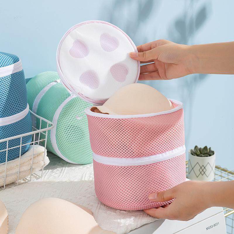 双区双层洗衣袋洗衣机专用过滤网袋聚酯纤维网布文胸内衣收纳袋护