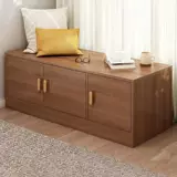 Шкаф в бурном окне может сидеть на балконе шкафа карлика, чтобы хранить шкаф для хранения в спальне на стене кровати