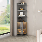 角柜转角柜墙角柜客厅收纳柜边角柜靠墙三角柜拐角柜子角落置物柜