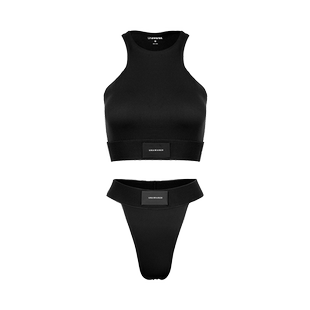 UNAWARES WARDROBE系列 运动内衣套装 工字背心内裤