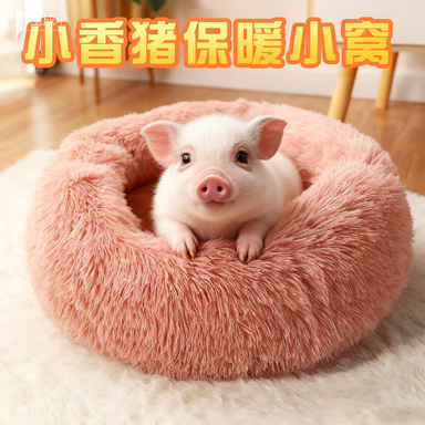 宠物迷你网红猪住的房子用品猪窝