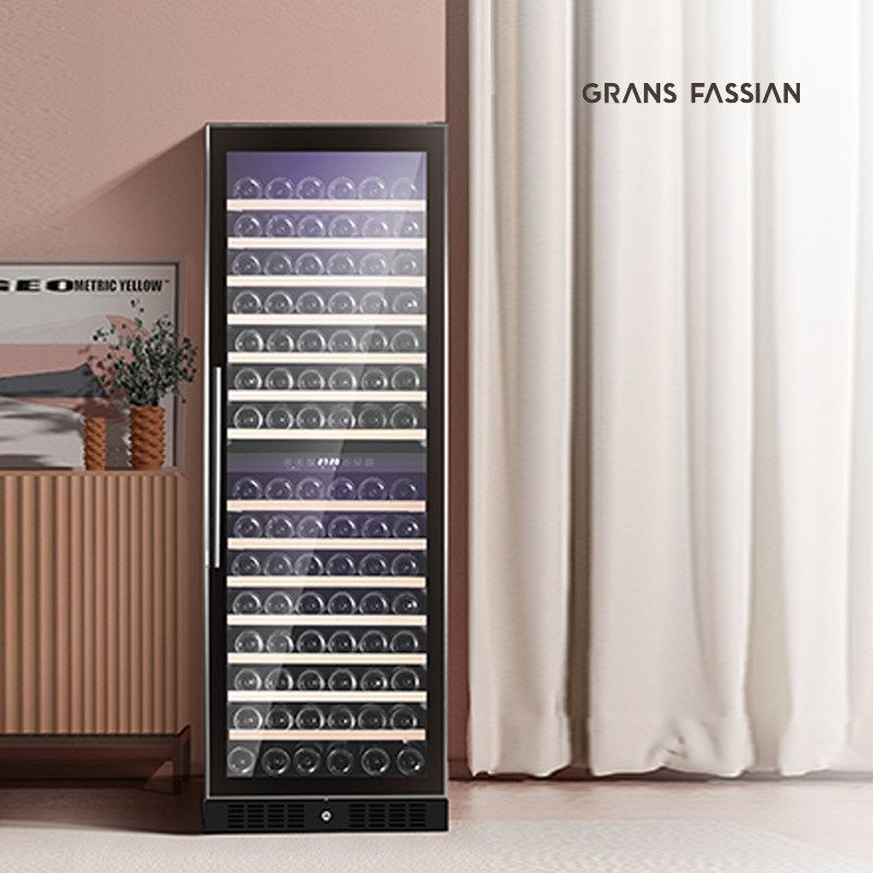 格兰法西恩恒温酒柜双温嵌入式红酒柜风冷恒温葡萄酒白酒冷藏柜