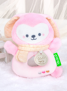 TOLOLO婴儿玩具手摇铃可入口新生儿抓握训练阿贝贝安抚玩具0-1岁