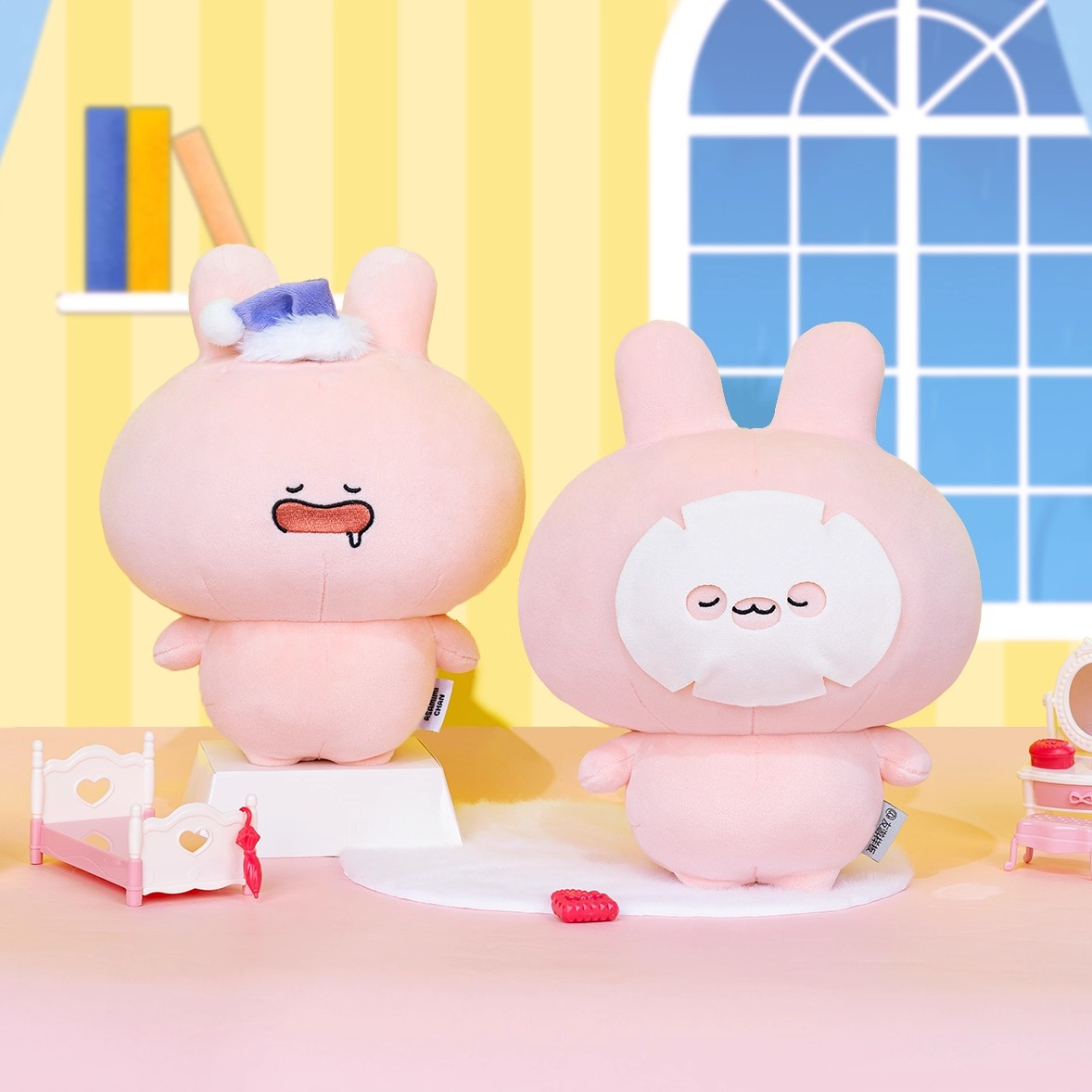 正版友游asamimi阿莎咪米毛绒玩具玩偶可爱治愈娃娃公仔女生礼物