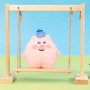 友游正版培根猪毛绒挂件书包公仔玩偶钥匙扣可爱超萌玩具包包挂饰