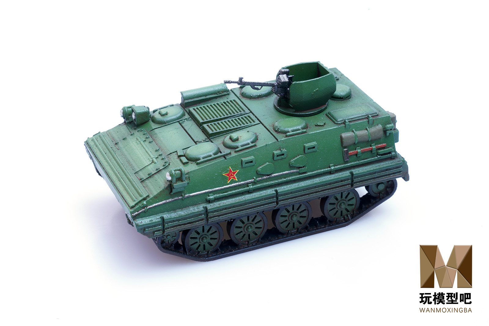 颐和知乐 1/72 中国陆军63-2式装甲输送车3d打印树脂成品模型摆件