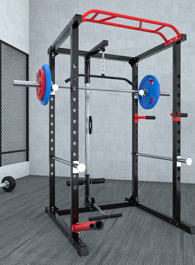 史密斯机家用飞鸟龙门架综合训练器多功能深蹲架商用套装健身器材