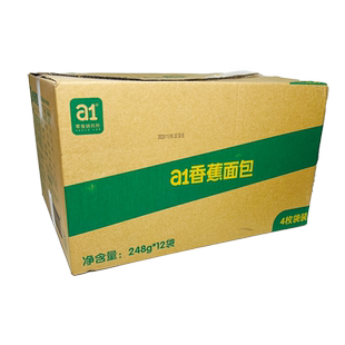 【整箱发货】a1香蕉面包零食研究所水果夹心早餐蛋糕代餐手撕面包