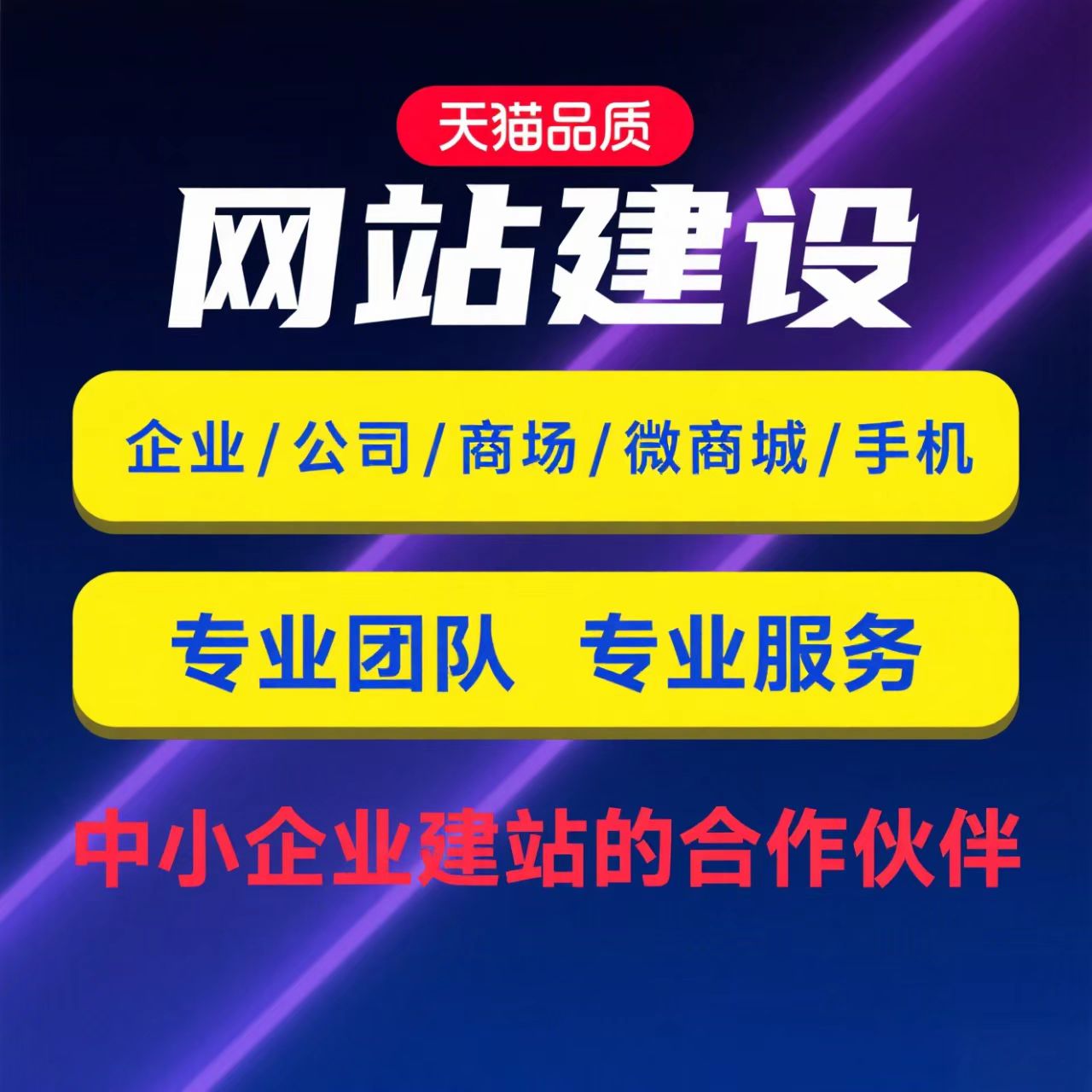 公司企业做网站建设制作搭商城模板外贸网页修改设计定制开发维护