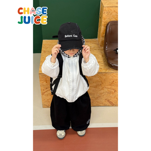 【小童】虾酱麻麻男童保暖棉服冬装2025新款宝宝棉袄白色儿童外套