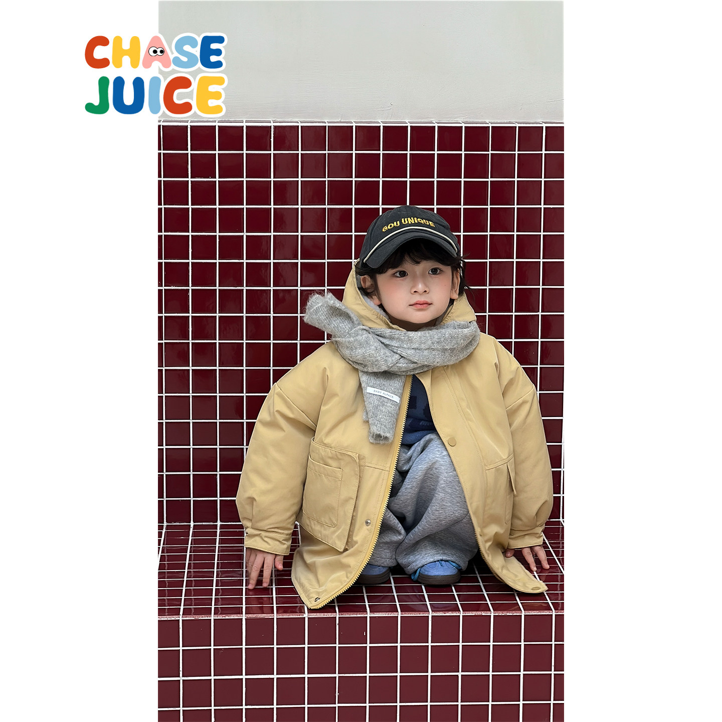 【小童】虾酱麻麻男童棉服冬装2025新款洋气加厚连帽儿童保暖外套,童装/婴儿装/亲子装,棉袄/棉服,淘宝优惠券,粉丝福利购,淘宝优惠卷