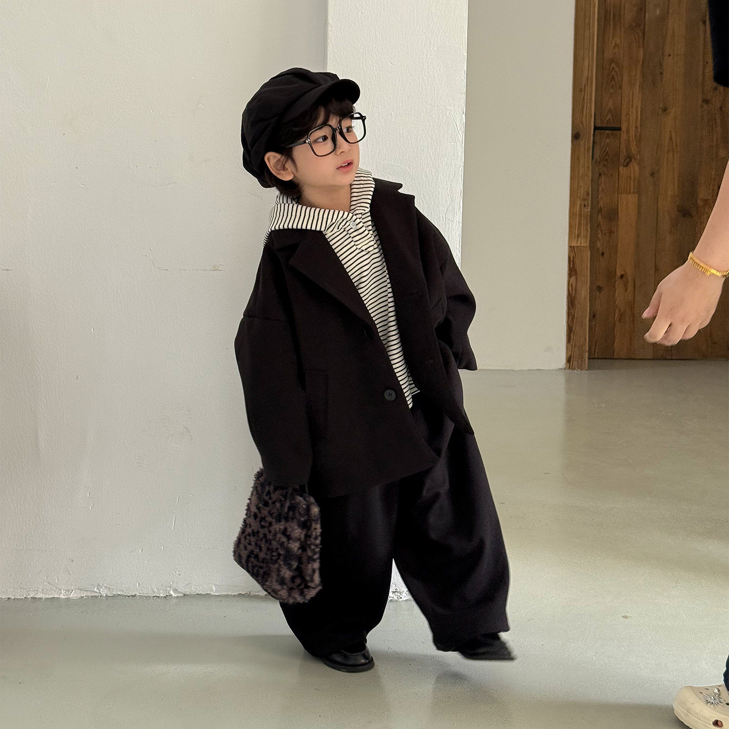 【小童】虾酱麻麻男童西装春秋季2025新款宝宝帅气儿童装毛呢外套,童装/婴儿装/亲子装,普通外套,淘宝优惠券,粉丝福利购,淘宝优惠卷