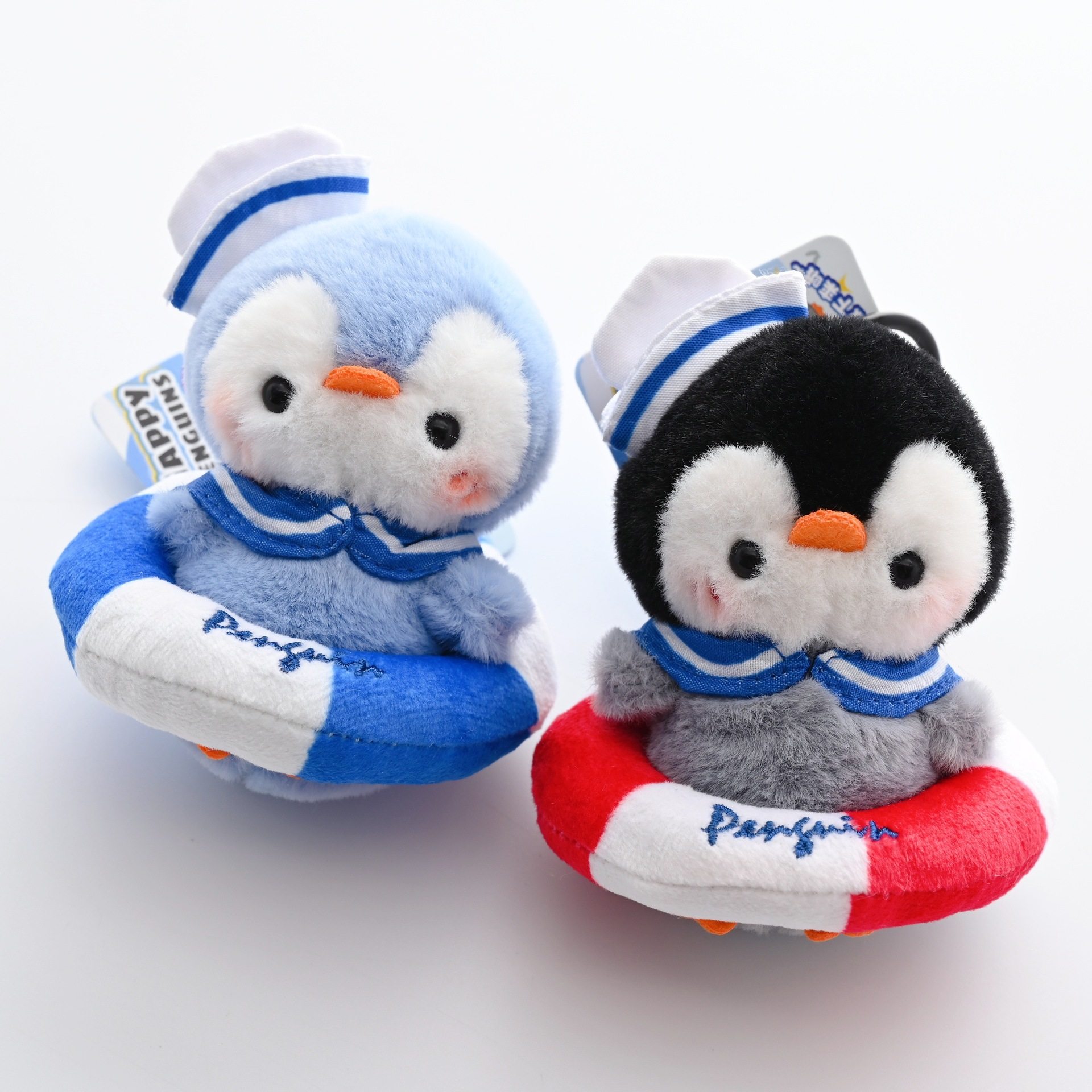 【萌趣可爱】水手小企鹅公仔毛绒玩具钥匙扣布偶卡通呆萌包包挂饰,玩具/童车/益智/积木/模型,胎毛挂坠/挂件,淘宝优惠券,粉丝福利购,淘宝优惠卷