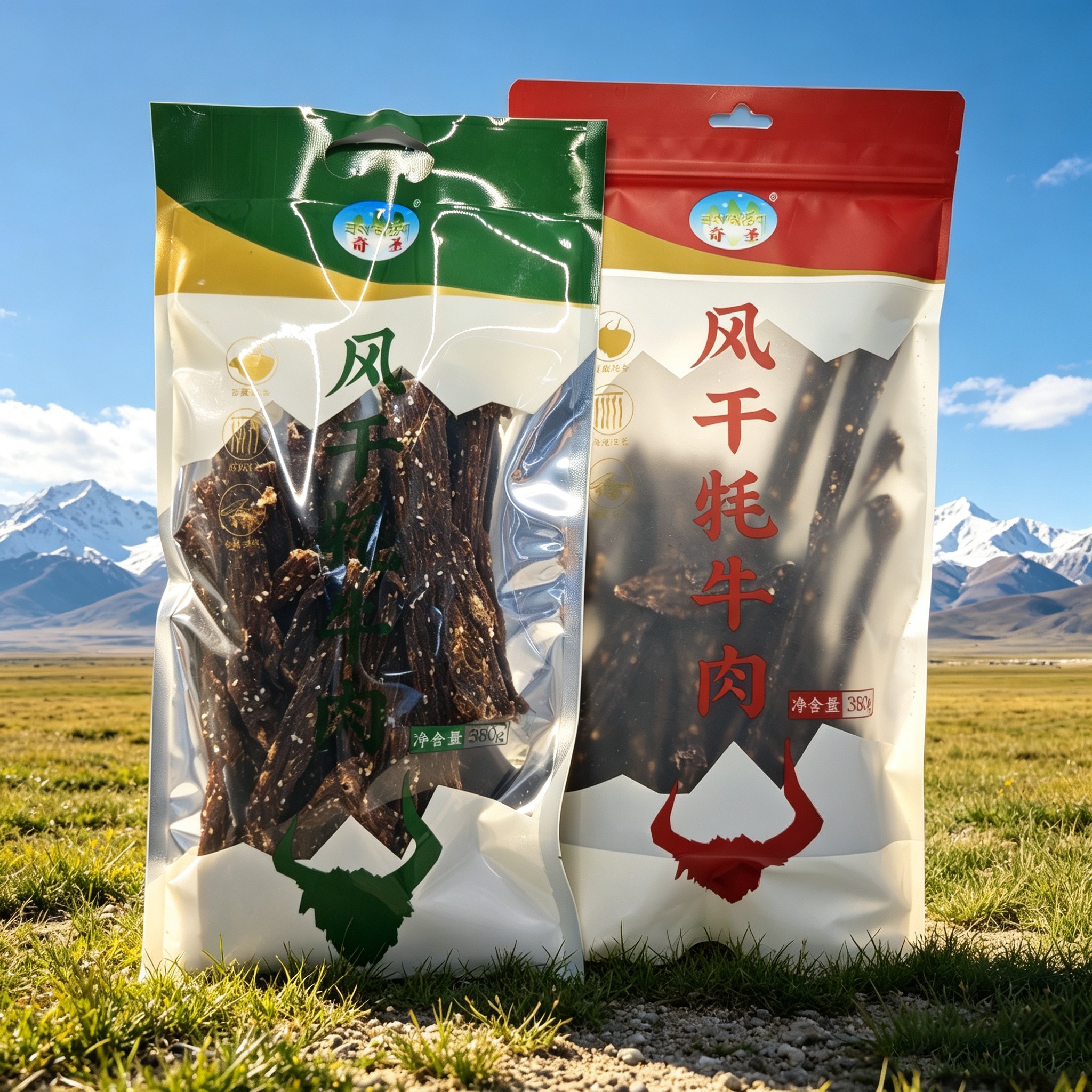 奇圣风干牦牛肉耐嚼零食拉萨直发
