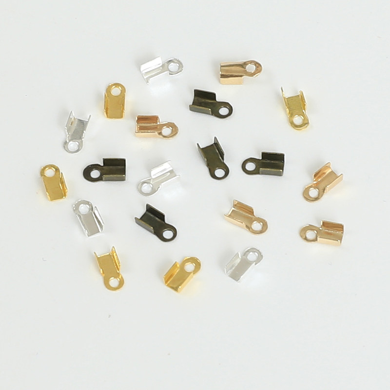小夹片DIY材料饰品配件手链夹线头蛇骨链夹片线夹连接夹片卡扣