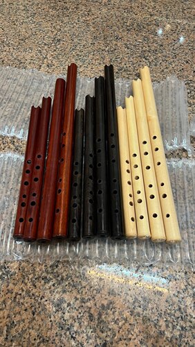 印第安老鹰之歌 手工木管短箫 便携盖那笛 民族乐器