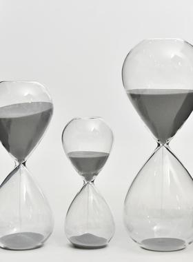 现代简约沙漏计时器摆件创意北欧客厅酒柜居家装饰品儿童生日礼物