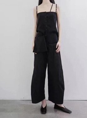 里里定制｜夏季新款真丝一字领吊带打底柔软背心女